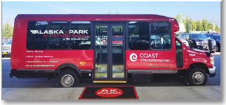 Alaska Park valet parking