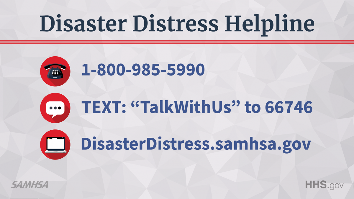 Disaster Distress Helpline