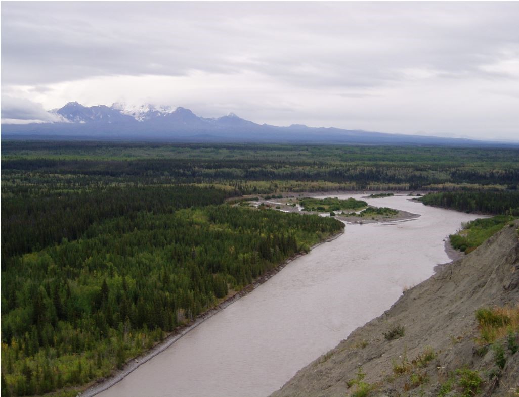 Copper River and Wrangell mountains