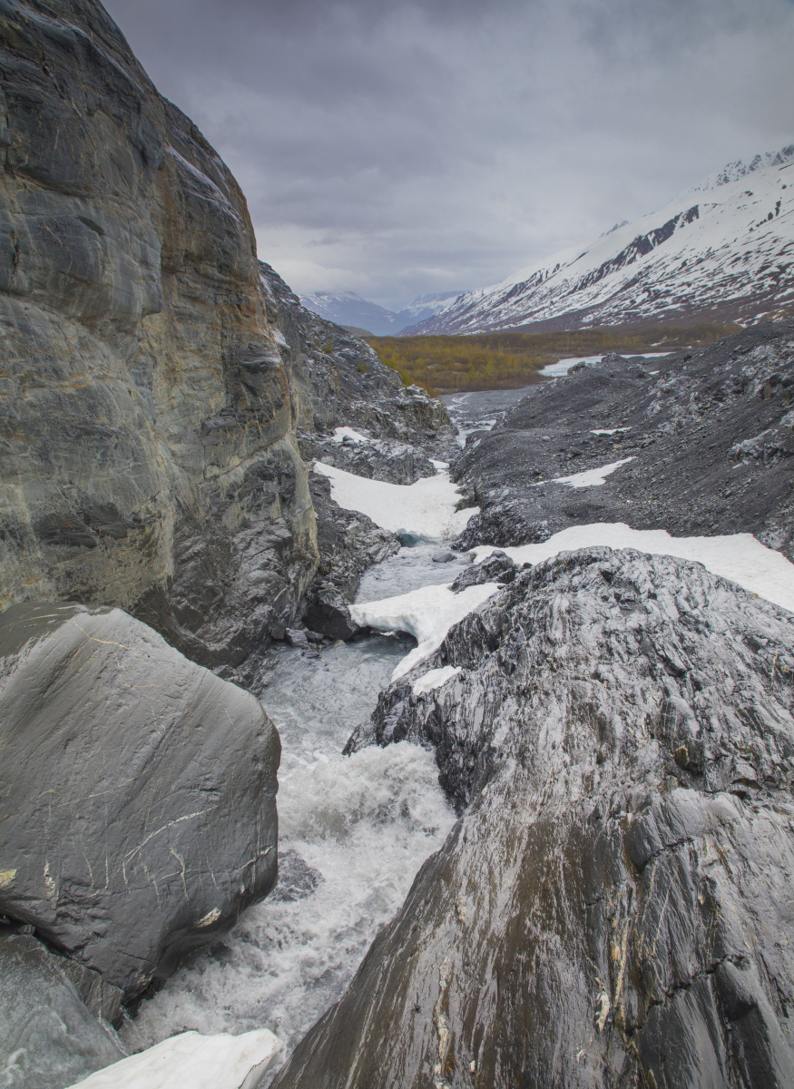 Worthington Glacier River