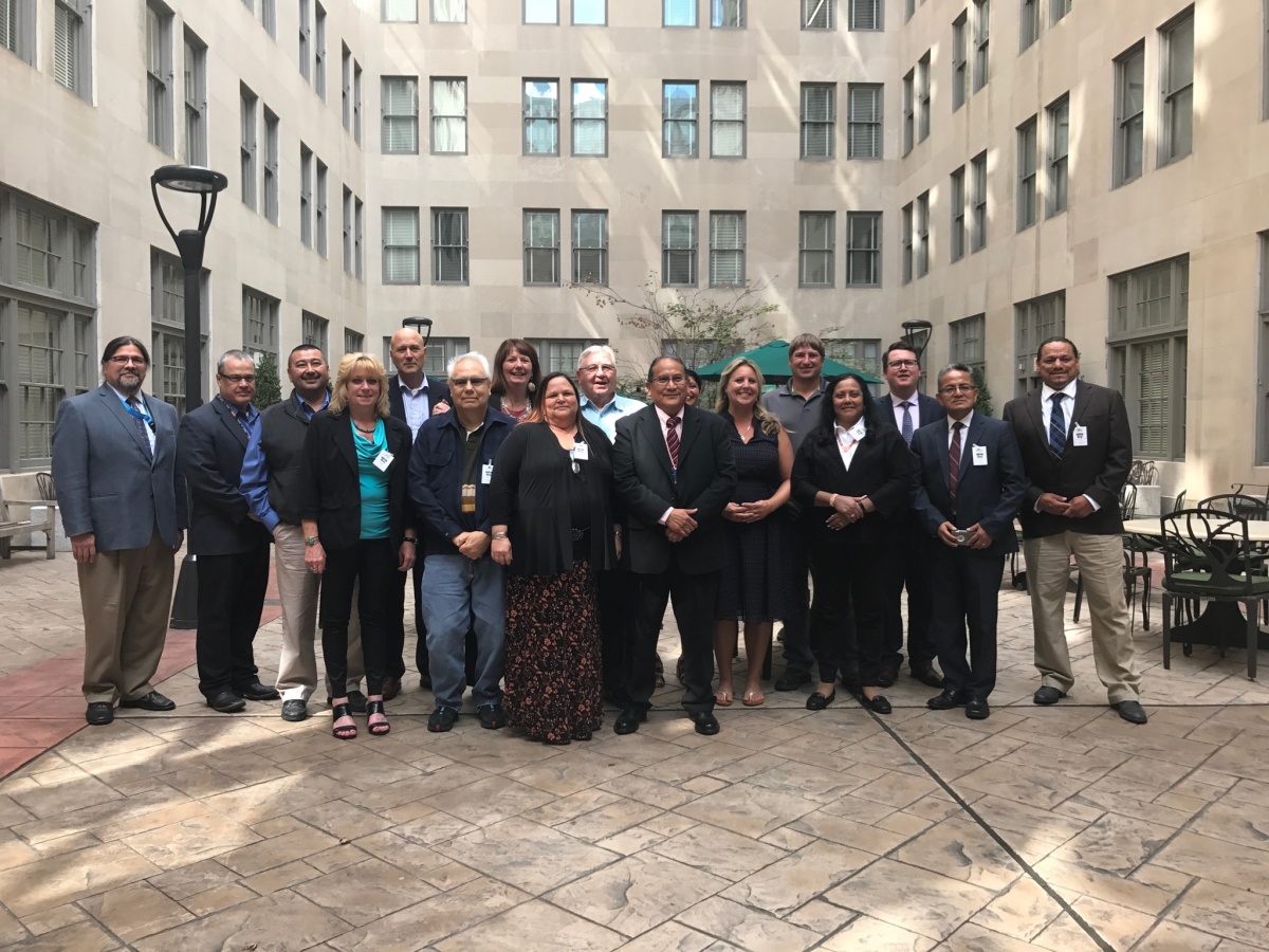 Group picture with TTPCC members, BIA and FHWA staff. 