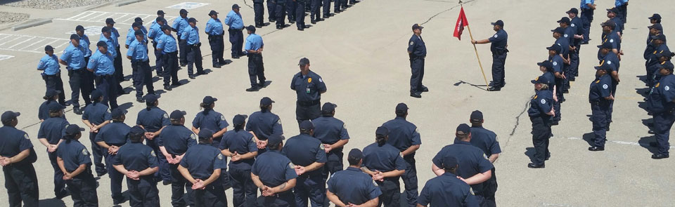 Officers training at Indian Police Academy