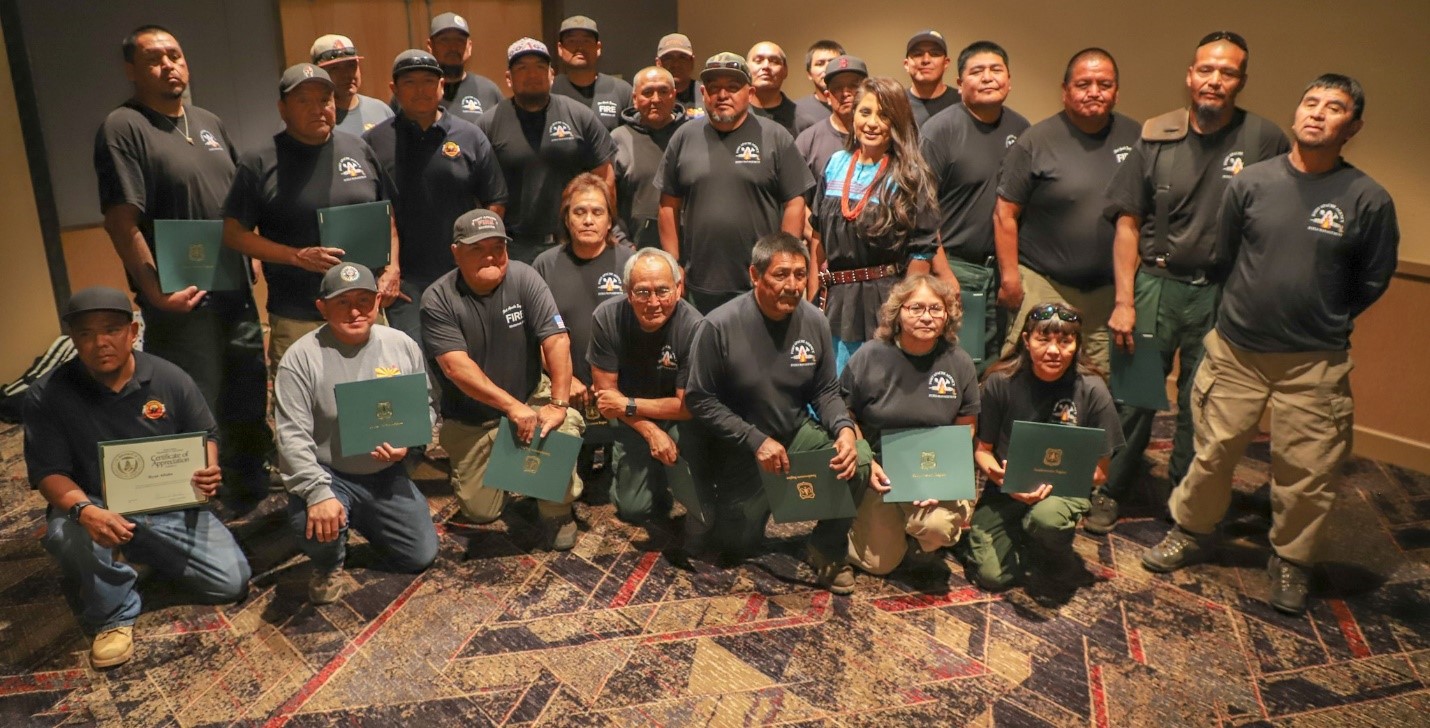 Fort Apache Fuels Crew Receives the Prestigious Pulaski Award