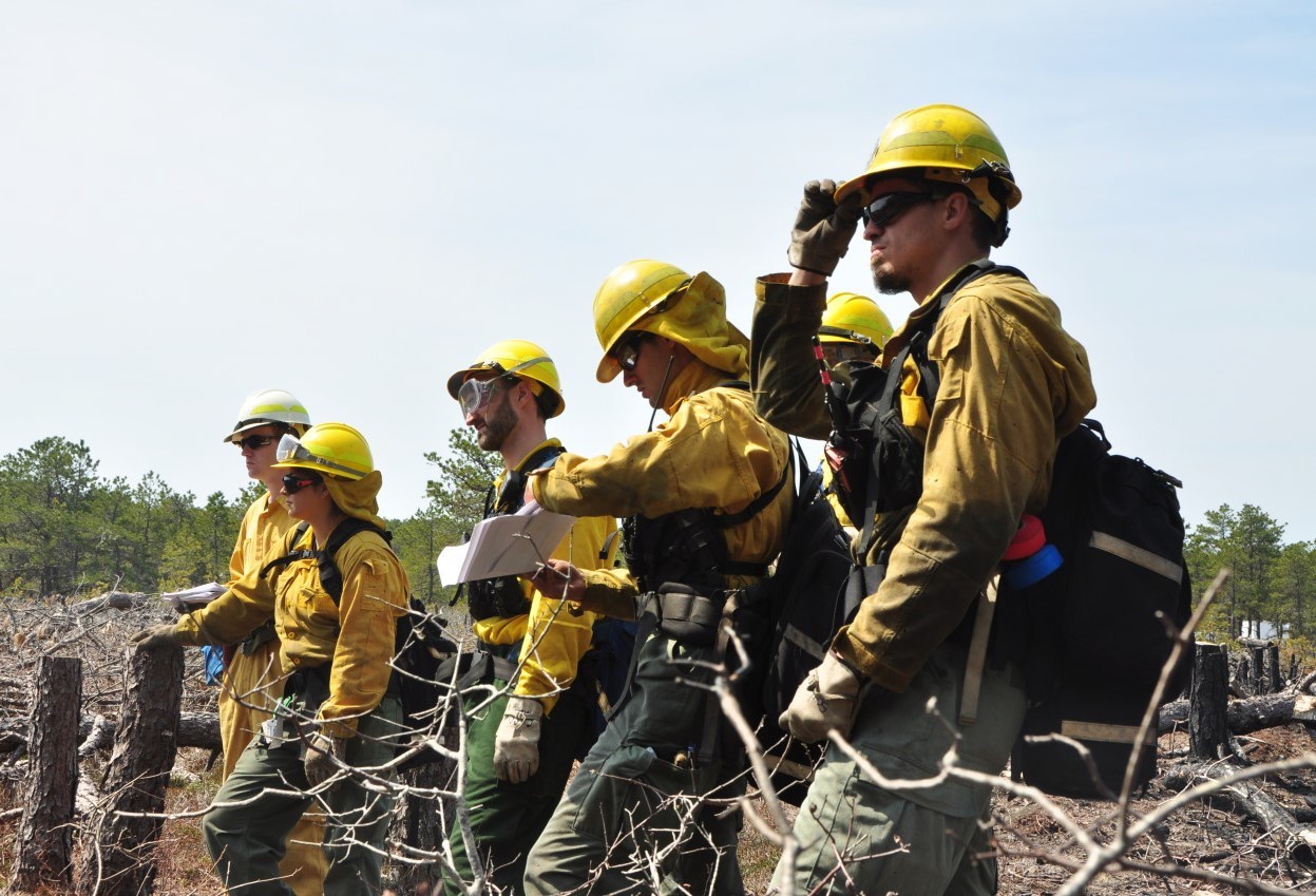 Cape Cod National Seashore Fire Corps volunteers FireCorps volunteers serving and learning at Cape Cod National Seashore. Photo by: Cape Cod National Seashore, NPS.