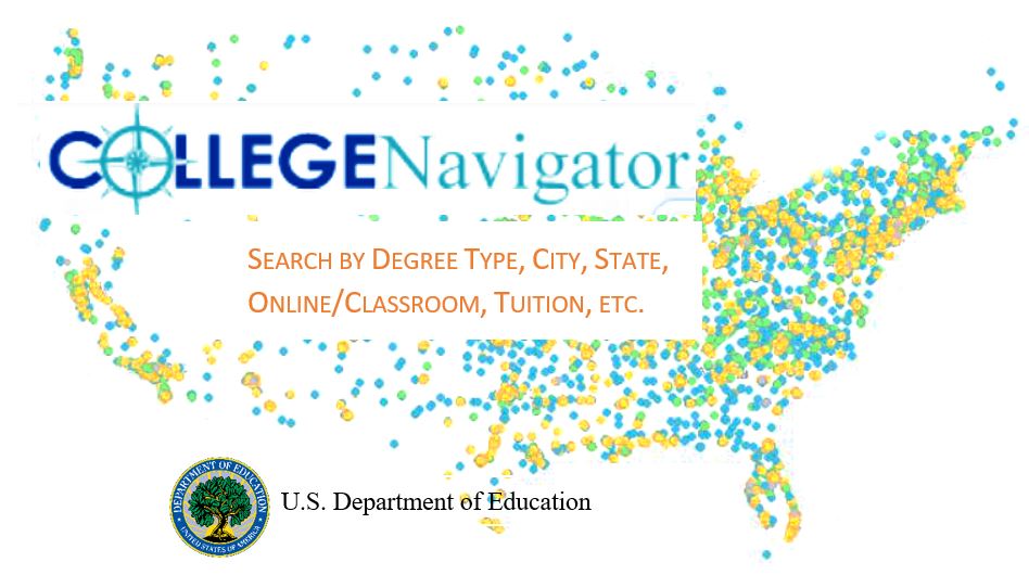 DOE COLLEGE NAVIGATOR MAP ICON