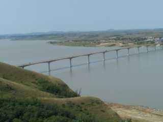 Bridge over Missouri River