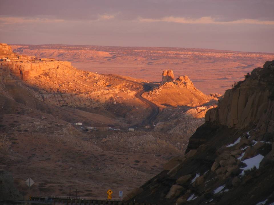 Hopi Indian Reservation, Corn Rock, Second Mesa