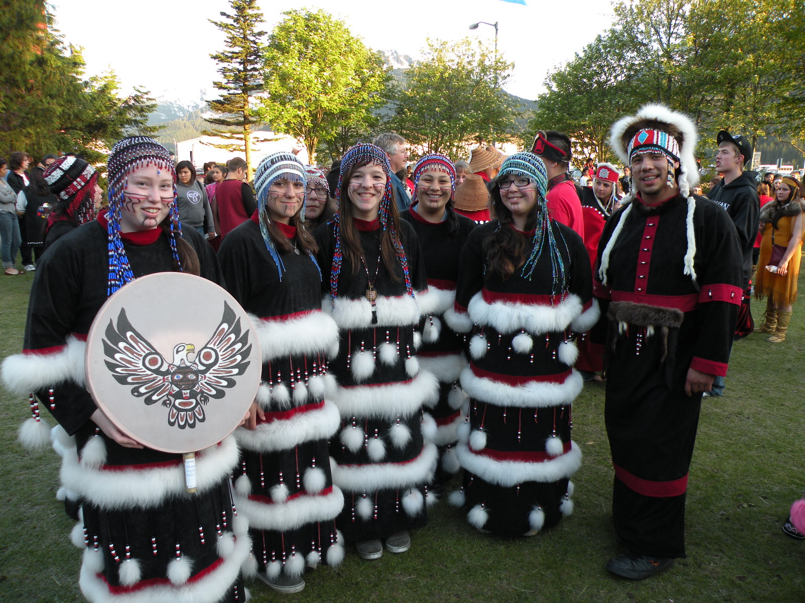 Alaska Native dancers
