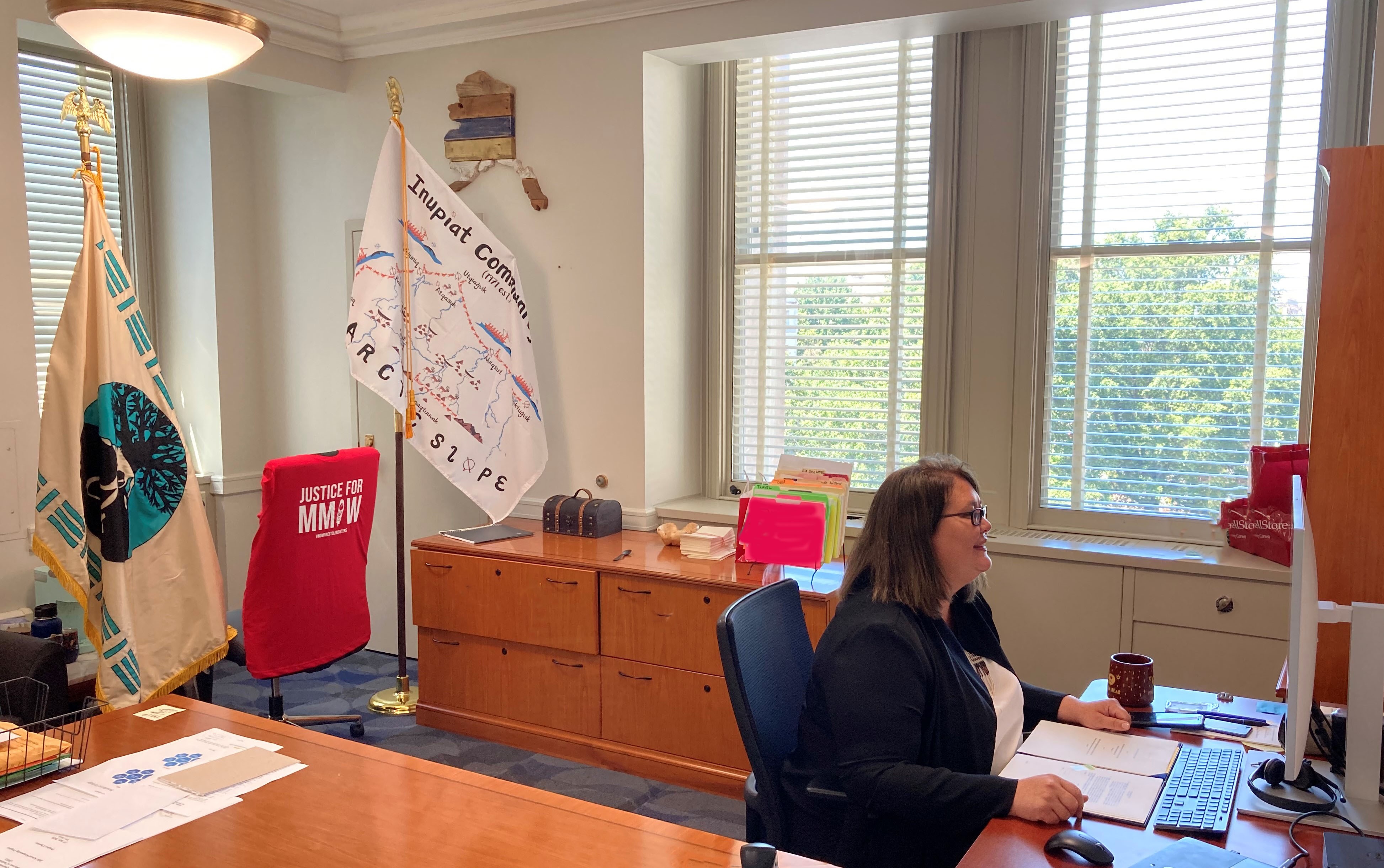 AS Tara Sweeney at the Virtual Signing Ceremony on July 29, 2020 AS Tara Sweeney at the Virtual Signing Ceremony on July 29, 2020