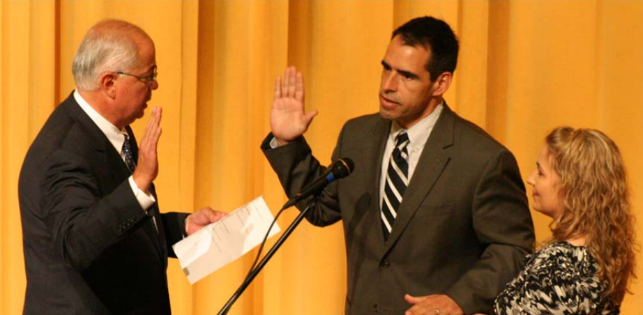 Echo Hawk Swears in James C. Redman as Haskell’s Sixth President 