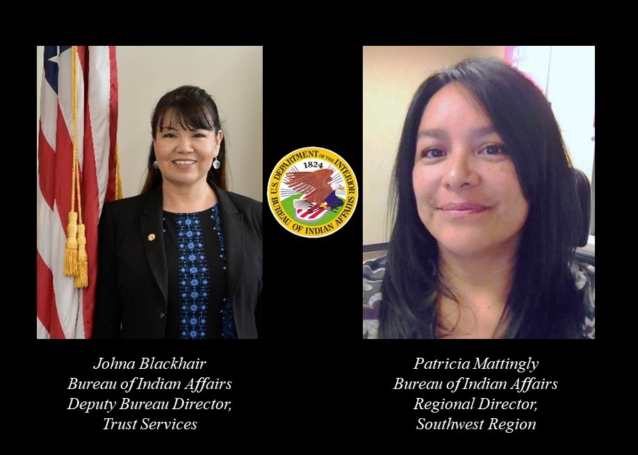 Pictures of Johna Blackhair (Left), Patricia Mattingly (Right) Johna Blackhair (Left), Patricia Mattingly (Right)