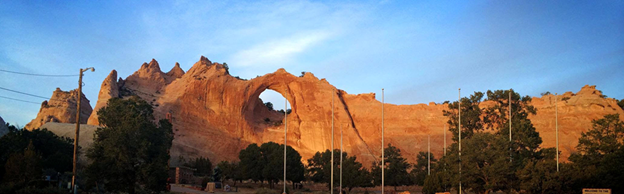 Window Rock, Navajo Nation.  Photo credit:  Carolyn Drouin.