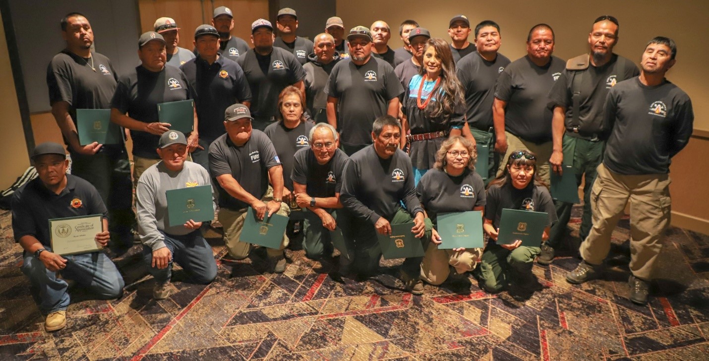 Fort Apache Fuels Crew Receives the Prestigious Pulaski Award, 2019