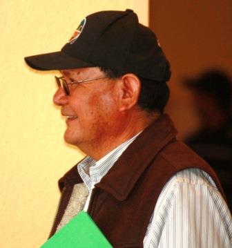 Frank Bedonie at the 2016 Division of Forestry and Wildland Fire Management National Conference. Frank Bedonie at the 2016 Division of Forestry and Wildland Fire Management National Conference.