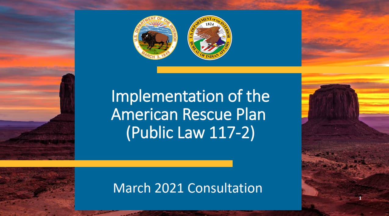 American Rescue Plan Webpage