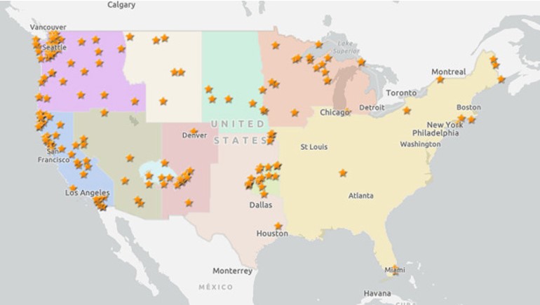 Award Map 