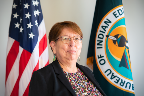 Official head shot of Tamarah Pfeiffer, Ph.D., a member of the Navajo Nation.