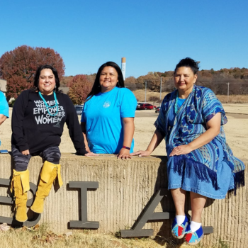 BIA employees posing for a photo