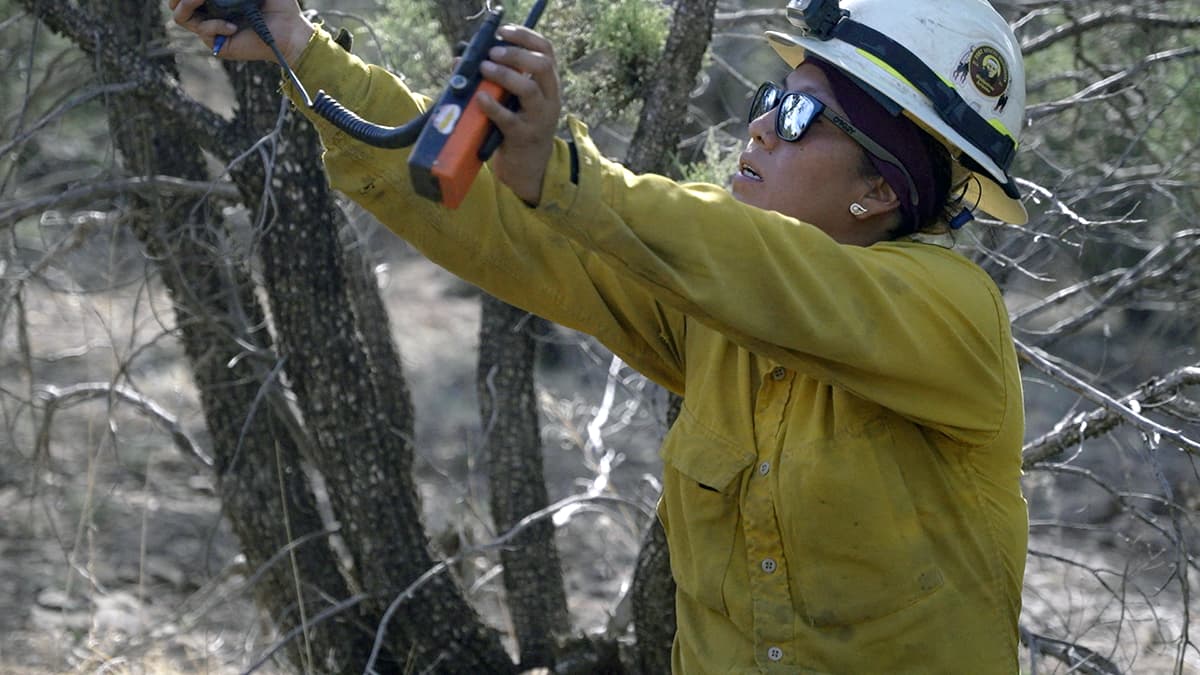 Use of radios is a critical skill firefighters use in their everyday activities