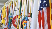 Hall of Tribal Nations flags