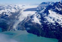 Photo of the Alaskan landscape. 