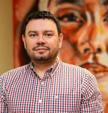 The official headshot of the new Haskell Indian Nations University President Dr. Francis Arpan
