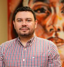 The official headshot of the new Haskell Indian Nations University President Dr. Francis Arpan