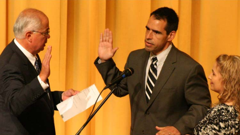 Echo Hawk Swears in James C. Redman as Haskell’s Sixth President 