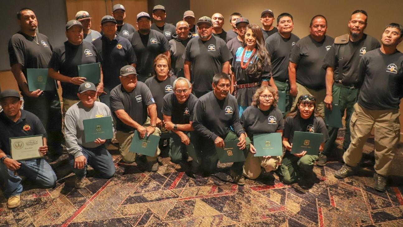 Fort Apache Fuels Crew Receives the Prestigious Pulaski Award, 2019