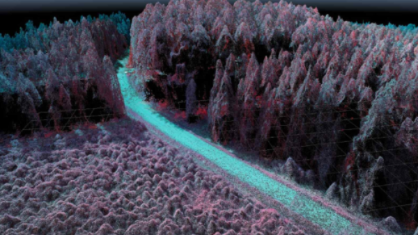 Infrared image taken from UAS during a resource management mission. Photo: BIA Infrared image taken from UAS during a resource management mission. Photo: BIA