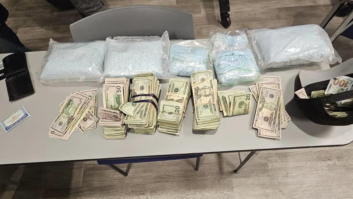 Evidence from a drug seizure.