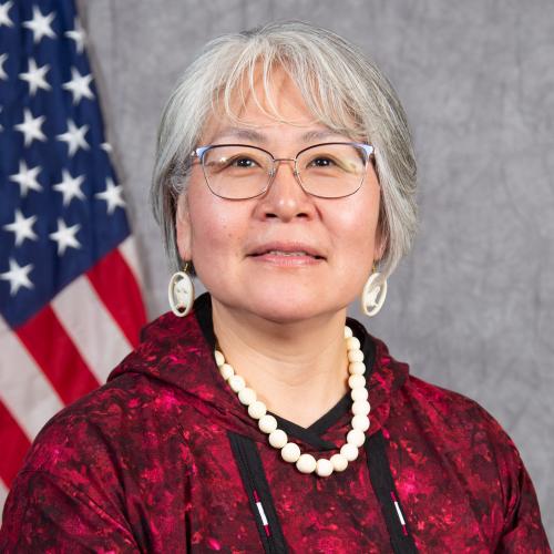 Ms. Jolene John Headshot with glasses