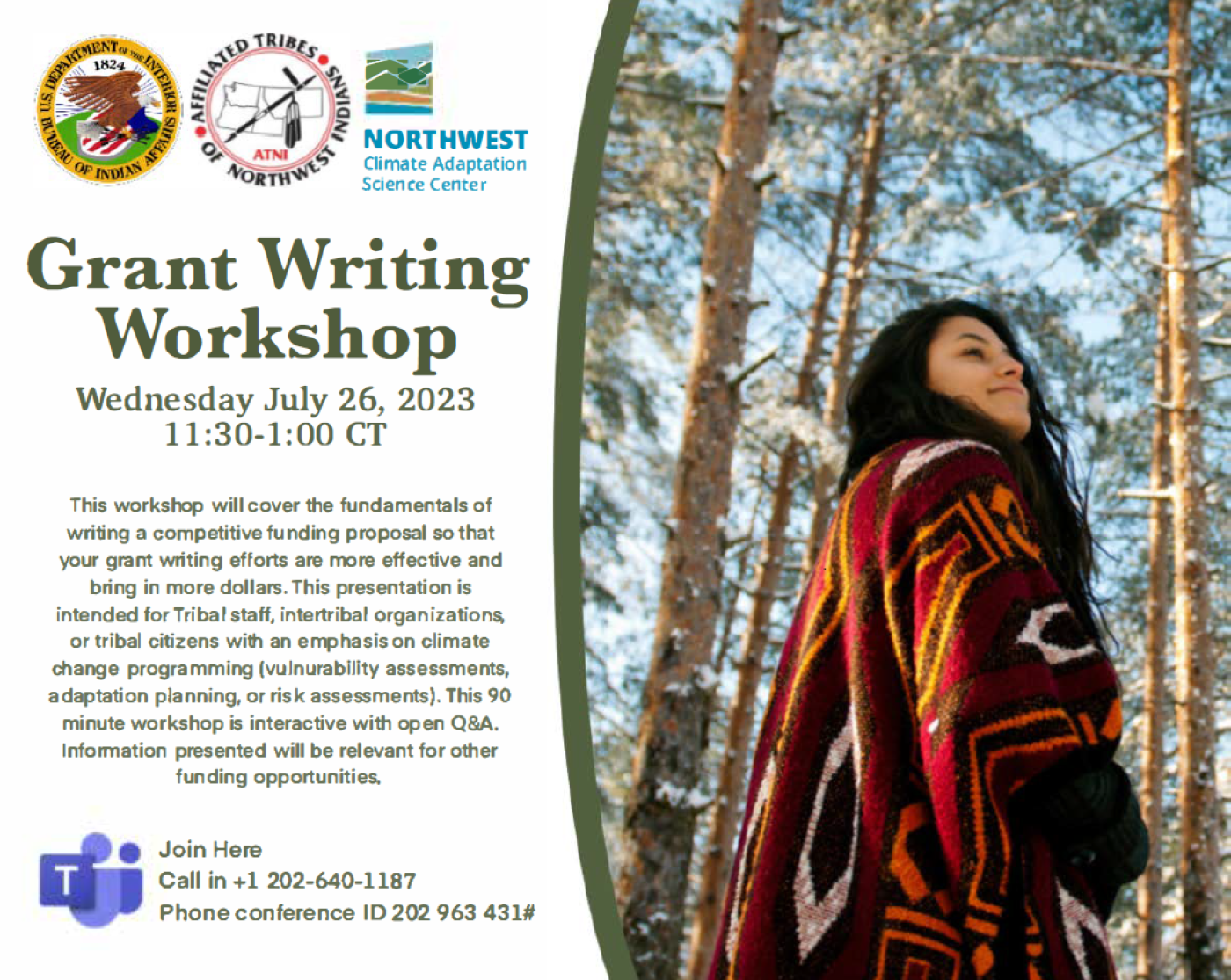 Grant Writing Workshop Flyer