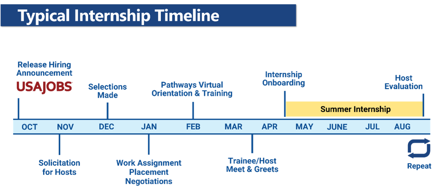Typical Internship Timeline