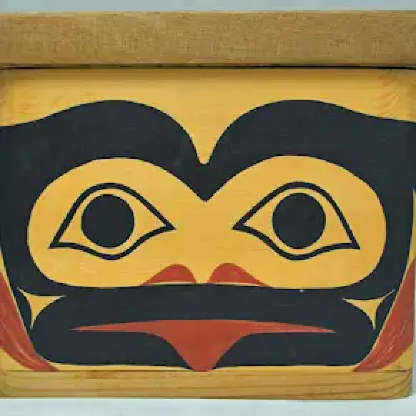 Bentwood Box (2004) by Tommy Joseph. From the BIA Museum collection.