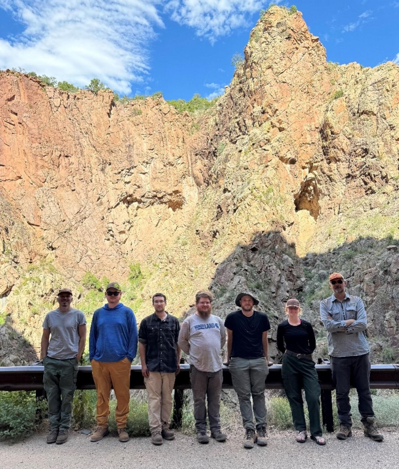 The Timber Team visiting Pueblo of Jemez in New Mexico.